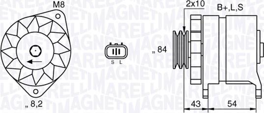 Magneti Marelli 063532625010 - Alternatore autozon.pro