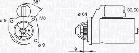 Magneti Marelli 063102018010 - Motorino d'avviamento autozon.pro