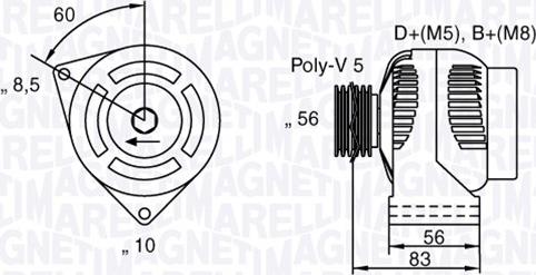 Magneti Marelli 063341740010 - Alternatore autozon.pro