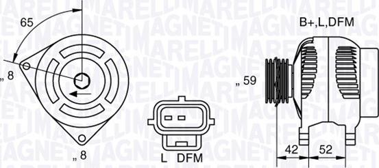 Magneti Marelli 063341758010 - Alternatore autozon.pro