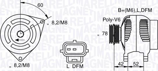 Magneti Marelli 063341711010 - Alternatore autozon.pro