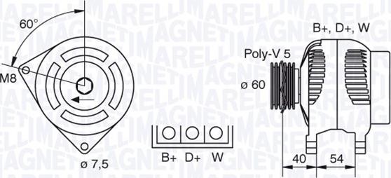 Magneti Marelli 063341730010 - Alternatore autozon.pro