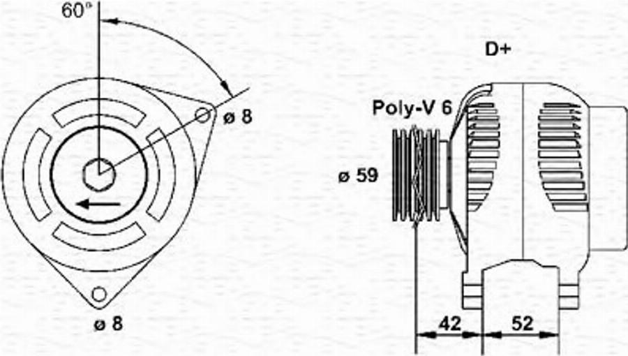 Magneti Marelli 063341778010 - Alternatore autozon.pro