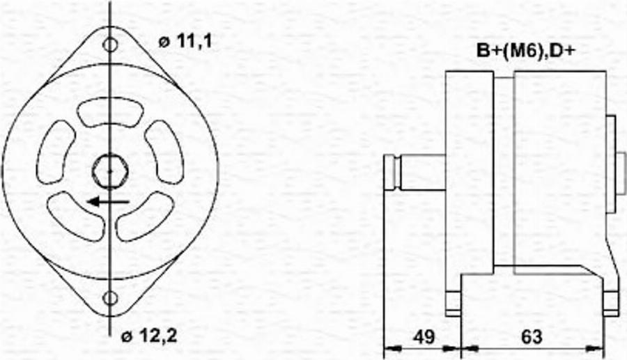 Magneti Marelli 063320021010 - Alternatore autozon.pro