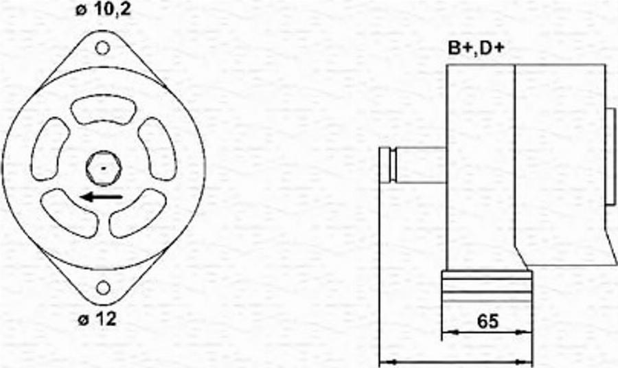 Magneti Marelli 063320023010 - Alternatore autozon.pro