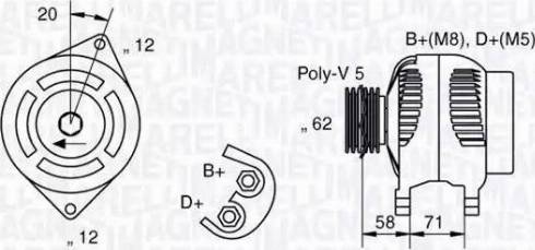 Magneti Marelli 063321485010 - Alternatore autozon.pro