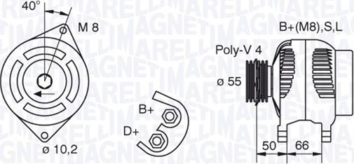 Magneti Marelli 063321607010 - Alternatore autozon.pro