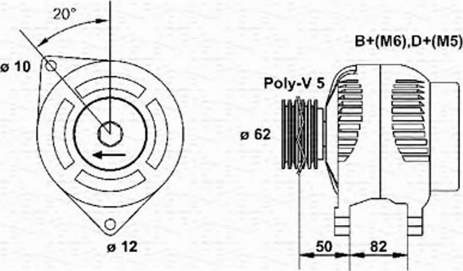 Magneti Marelli 063321617010 - Alternatore autozon.pro