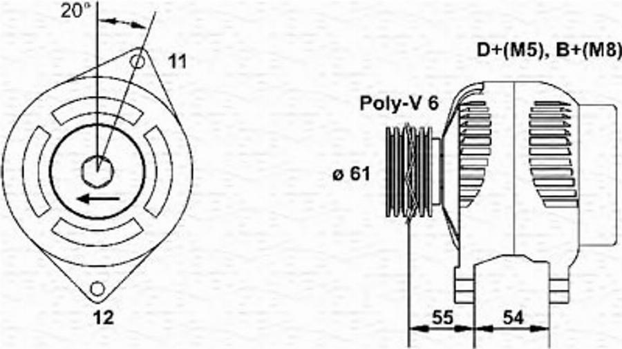 Magneti Marelli 063321806010 - Alternatore autozon.pro