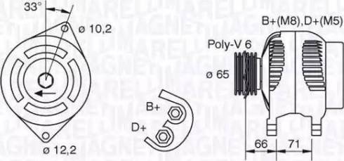 Magneti Marelli 063321391010 - Alternatore autozon.pro