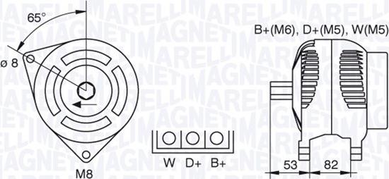 Magneti Marelli 063377465010 - Alternatore autozon.pro