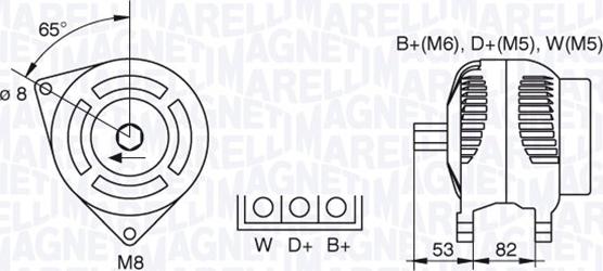 Magneti Marelli 063377461010 - Alternatore autozon.pro