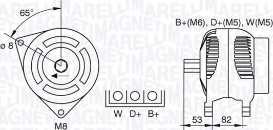 Magneti Marelli 063377463010 - Alternatore autozon.pro