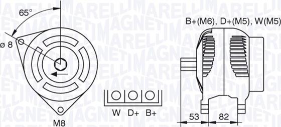 Magneti Marelli 063377462010 - Alternatore autozon.pro