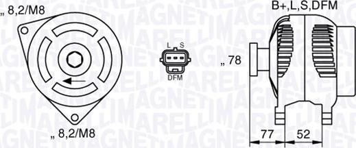 Magneti Marelli 063377418010 - Alternatore autozon.pro