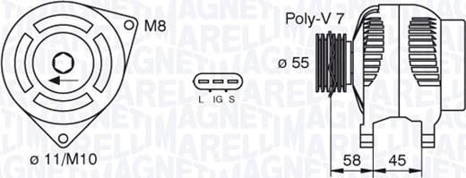 Magneti Marelli 063377434010 - Alternatore autozon.pro