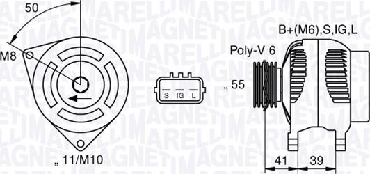 Magneti Marelli 063377431010 - Alternatore autozon.pro