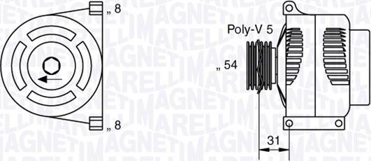 Magneti Marelli 063377426010 - Alternatore autozon.pro