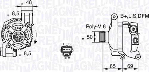 Magneti Marelli 063377420010 - Alternatore autozon.pro