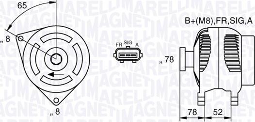 Magneti Marelli 063377421010 - Alternatore autozon.pro