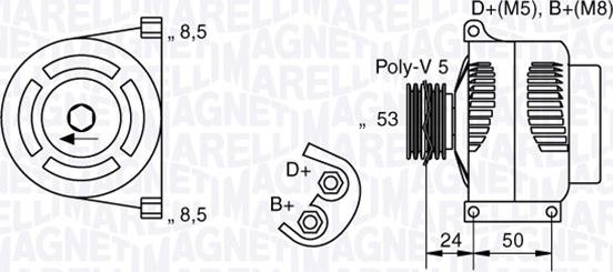 Magneti Marelli 063377006010 - Alternatore autozon.pro