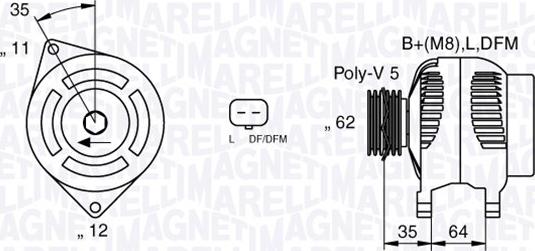 Magneti Marelli 063377015010 - Alternatore autozon.pro