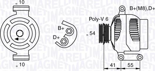 Magneti Marelli 063377028010 - Alternatore autozon.pro