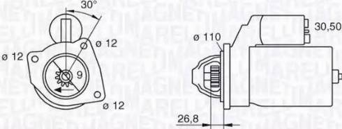 Magneti Marelli 063217410010 - Motorino d'avviamento autozon.pro