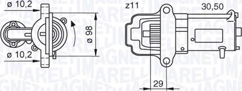 Magneti Marelli 063280027010 - Motorino d'avviamento autozon.pro