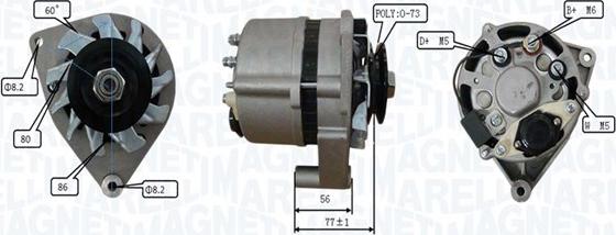 Magneti Marelli 063739066010 - Alternatore autozon.pro