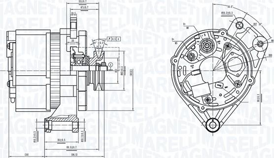 Magneti Marelli 063739061010 - Alternatore autozon.pro