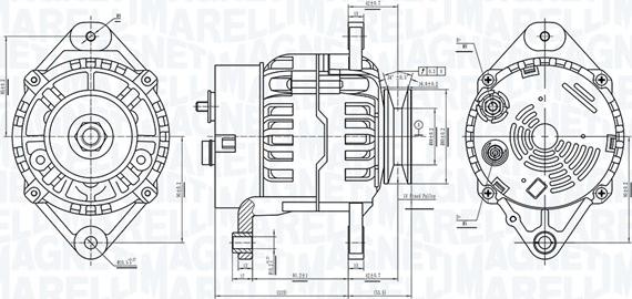 Magneti Marelli 063734085010 - Alternatore autozon.pro