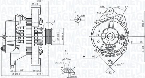 Magneti Marelli 063734274010 - Alternatore autozon.pro