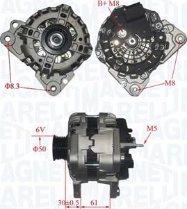 Magneti Marelli 063735695010 - Alternatore autozon.pro