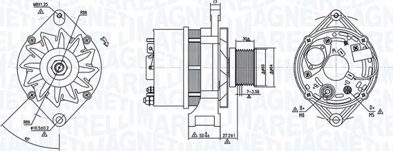 Magneti Marelli 063735605010 - Alternatore autozon.pro