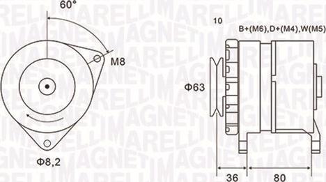 Magneti Marelli 063735060010 - Alternatore autozon.pro