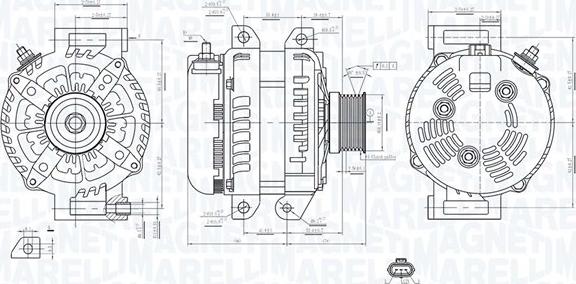 Magneti Marelli 063735749010 - Alternatore autozon.pro