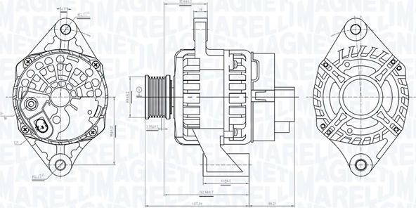 Magneti Marelli 063736094010 - Alternatore autozon.pro