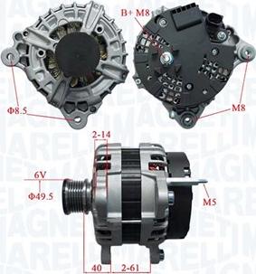 Magneti Marelli 063736195010 - Alternatore autozon.pro