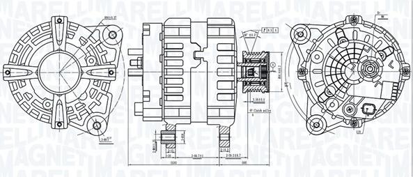 Magneti Marelli 063736381010 - Alternatore autozon.pro