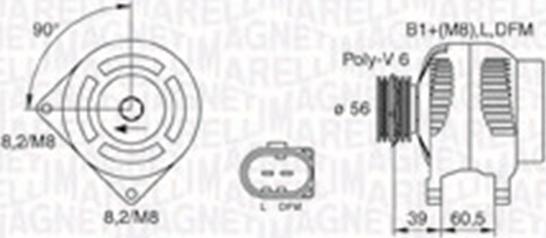 Magneti Marelli 063730004010 - Alternatore autozon.pro