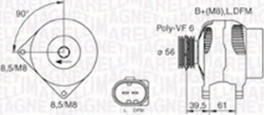 Magneti Marelli 063730002010 - Alternatore autozon.pro