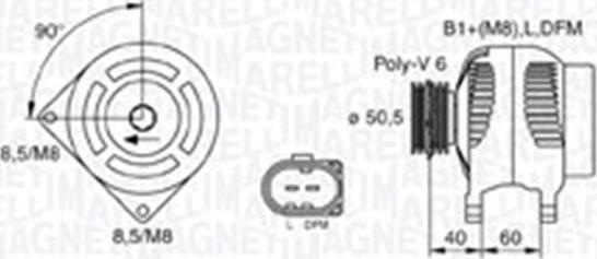 Magneti Marelli 063730007010 - Alternatore autozon.pro