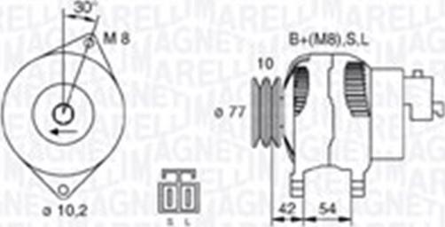 Magneti Marelli 063730015010 - Alternatore autozon.pro