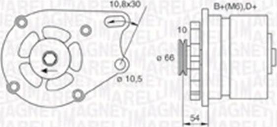 Magneti Marelli 063730013010 - Alternatore autozon.pro