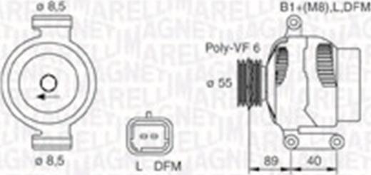 Magneti Marelli 063730026010 - Alternatore autozon.pro