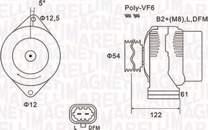 Magneti Marelli 063731994010 - Alternatore autozon.pro