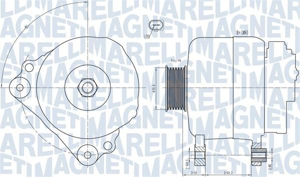 Magneti Marelli 063731992010 - Alternatore autozon.pro