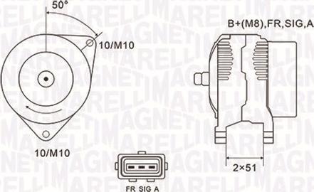 Magneti Marelli 063731941010 - Alternatore autozon.pro