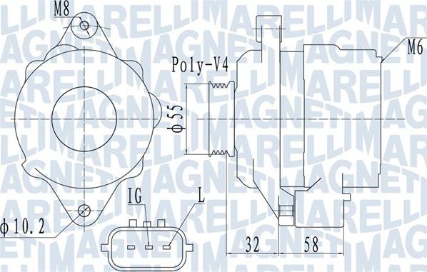 Magneti Marelli 063731943010 - Alternatore autozon.pro